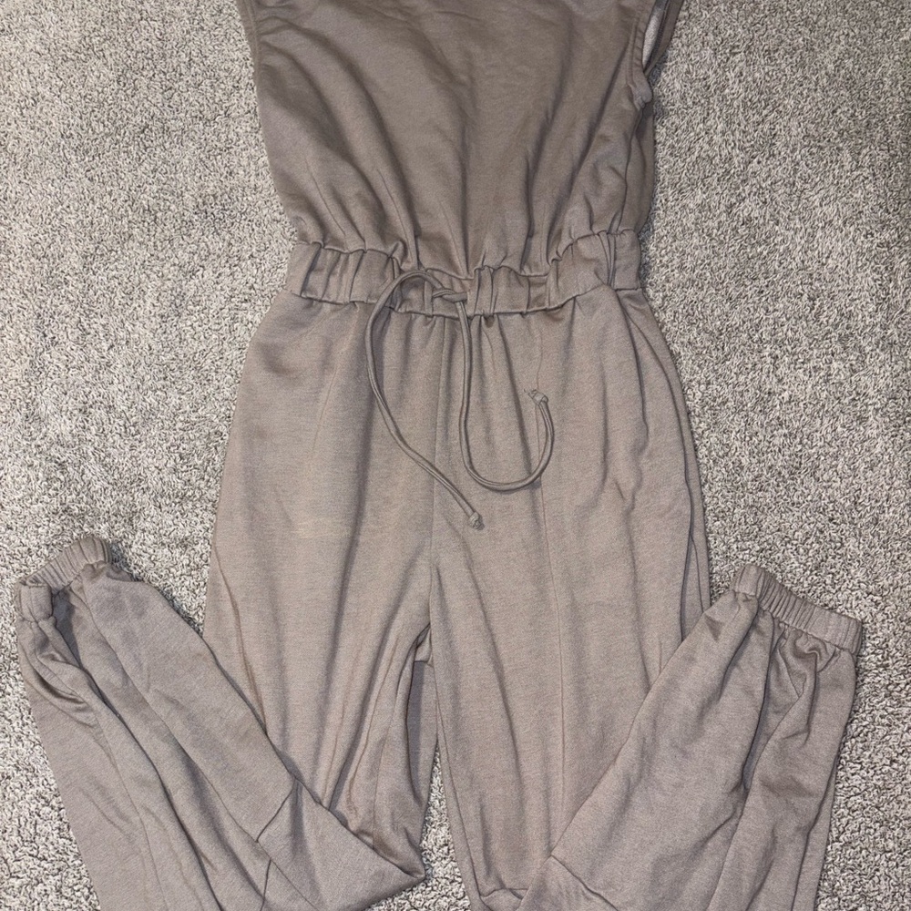 Comfort and Style Women's Gray Jumpsuit